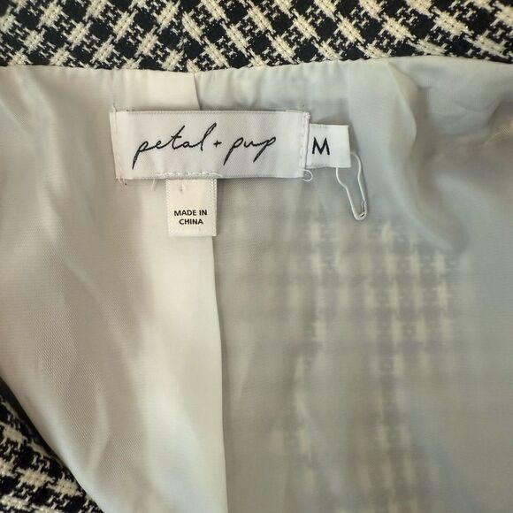NWOT Petal & Pup Houndstooth blazer-G2 - Picture 9 of 9